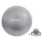 Großer Gymnastikball silber, D=65 cm, inkl. Pumpe