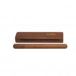 Holzblock ohne Griff mit Rundholz 18 cm aus Sucupira