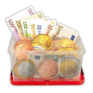 Euro-Rechengeld In stabiler, stapelbarer Box