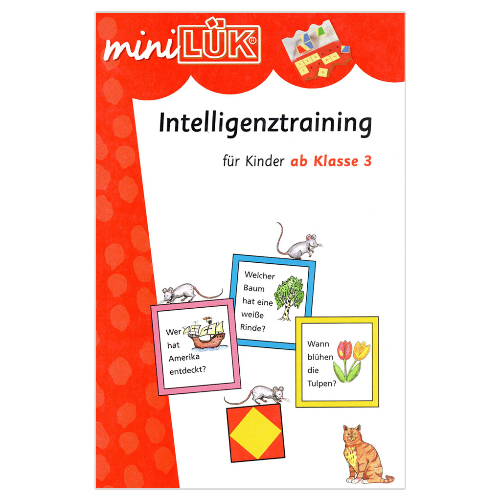 miniLÜK - Intelligenztraining 1, ab Klasse 3