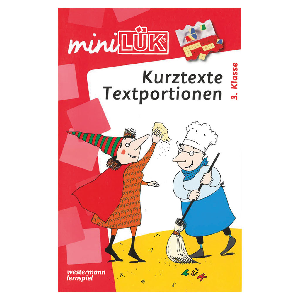 miniLÜK - Kurztexte Textportionen 3. Klasse