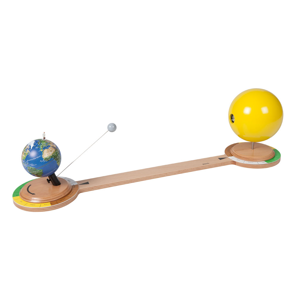 Tellurium: Montessori-Modell aus Holz